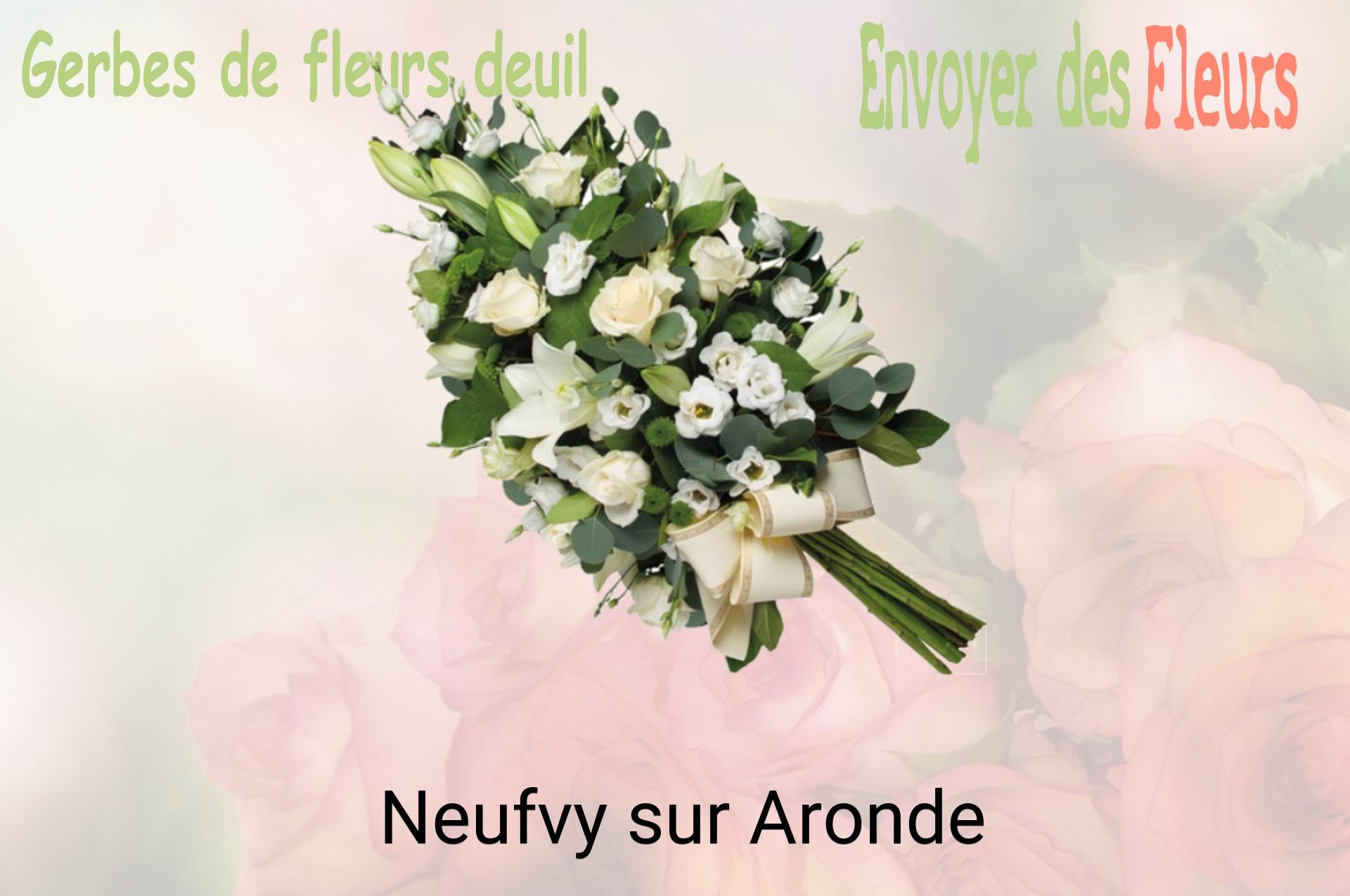 Gerbe de fleurs de deuil livrée à Neufvy-sur-Aronde